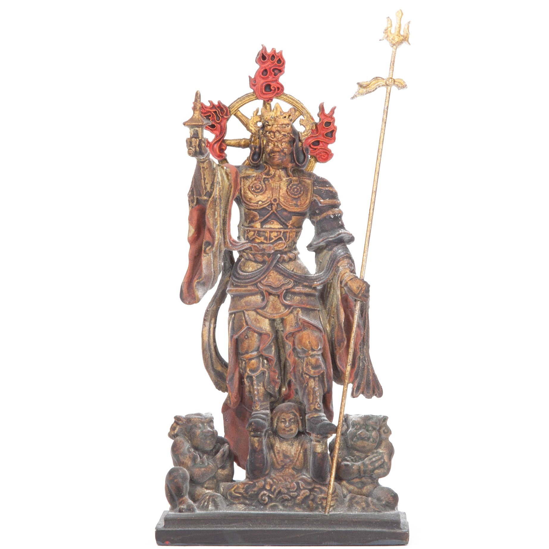 Amazon｜【東寺監修 公認】多聞天(たもんてん) ミニチュア仏像【空海 