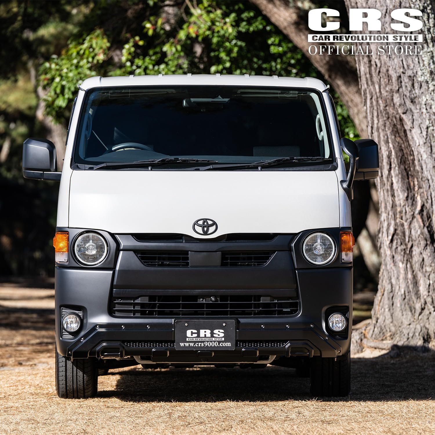 Amazon | CRS ESSEX フロントバンパーガード ハイエース ナロー用 4型 