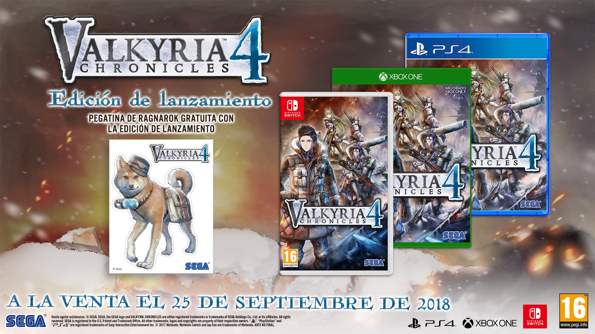 Valkyria Chronicles 4 - Nintendo Switch