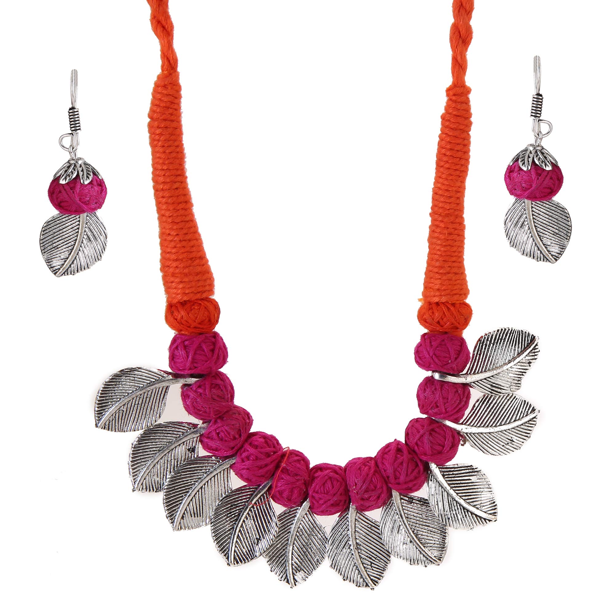 See full amazon price history chart for Tandras Fashion Jewellery Oxidised or German Silver Leaf Necklace Set for Women Tandras Fashion Jewellery Oxidised or German Silver Leaf Necklace Set for Women (B07LDS78S1) Amazon Price History, Amazon Price Tracker