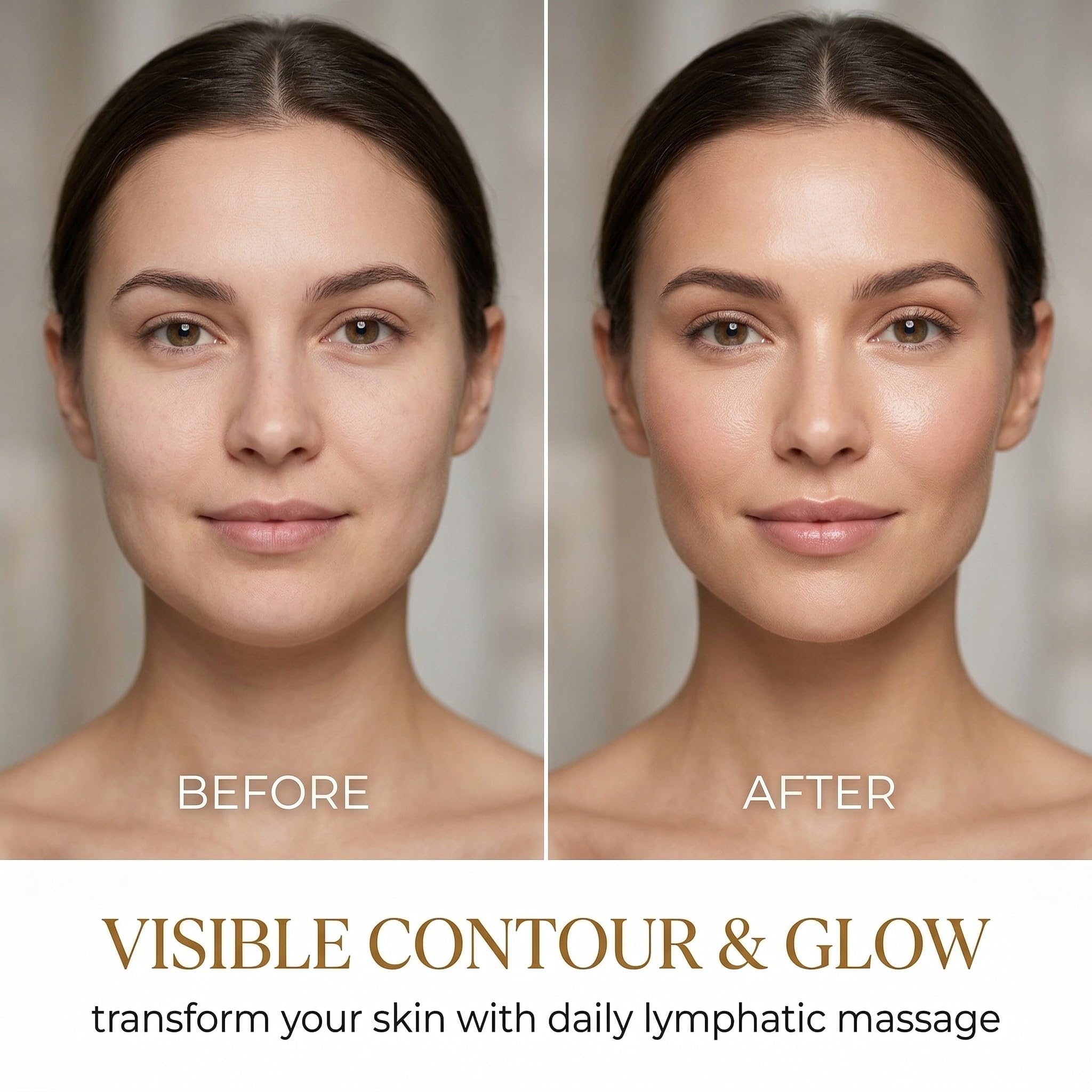 Lymphatic drainage brush for the face, promotes the blood circulation of the skin, effectively relieves swelling of the face, sculpting the chin and jaw - 5