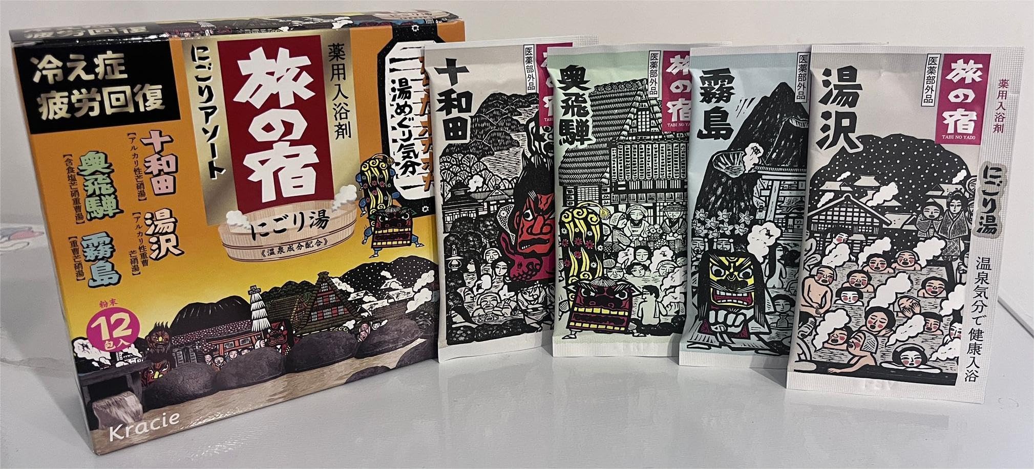 Kracie Tabino Yado Nigori-Yu Japanese Hot Spring Bath Salt