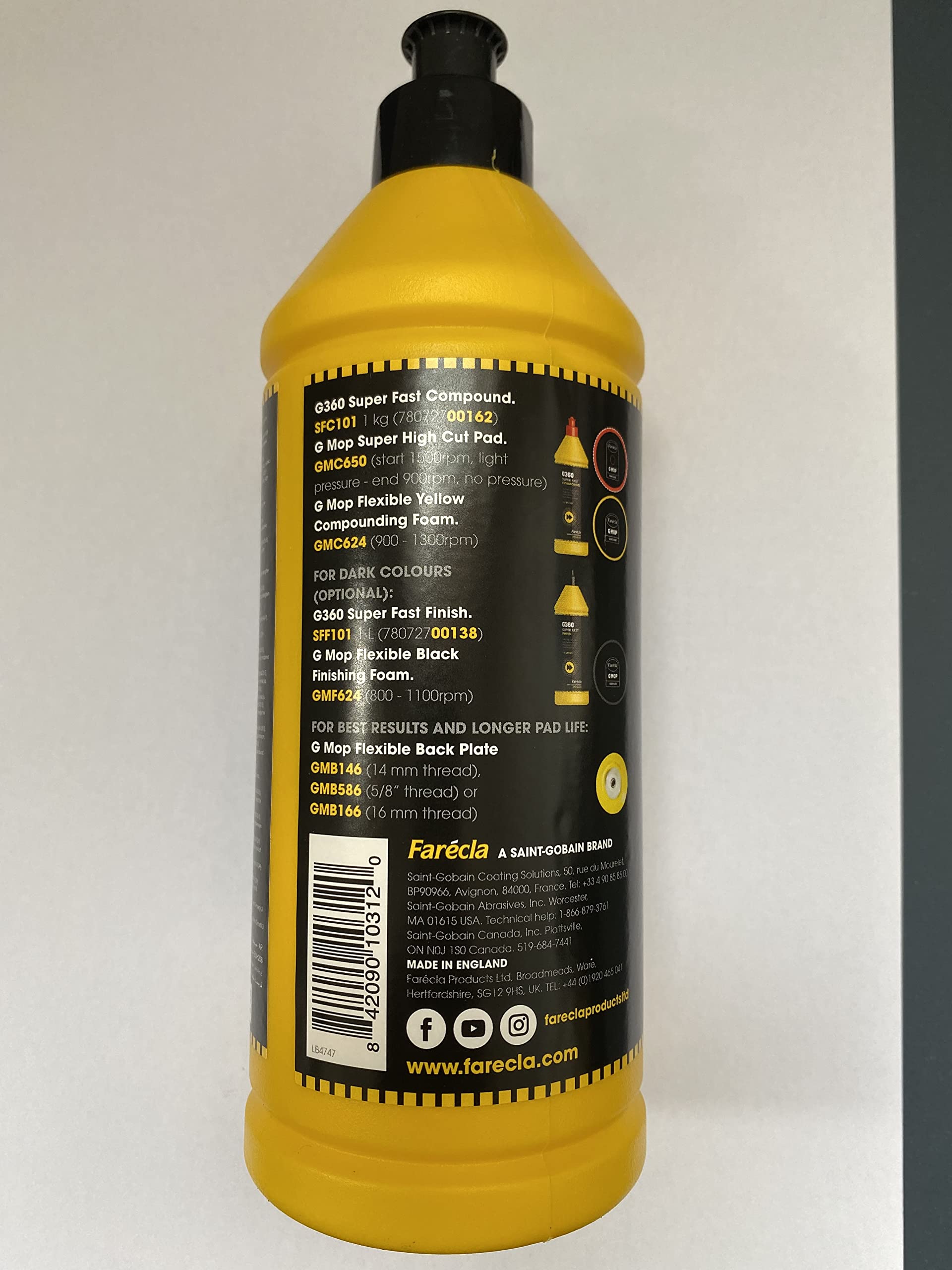Farecla G360 Super Fast Finish 500 ml
