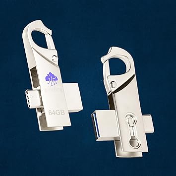 USB 3.0/Type-C (64GB) Dual Flash Drive, USB to Type-C