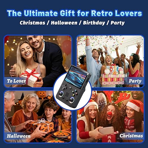 Miniatura 6 de 2026 New Retro Handheld Game Console, 30+ Emulator Portable Video Game Console, 20,000+ Classic Games, 4.0-inch IPS Screen, Retro Game Console Gift