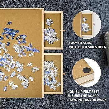 Amazon | 1000ピース パズルテーブル 大人用 ジグソーパズル