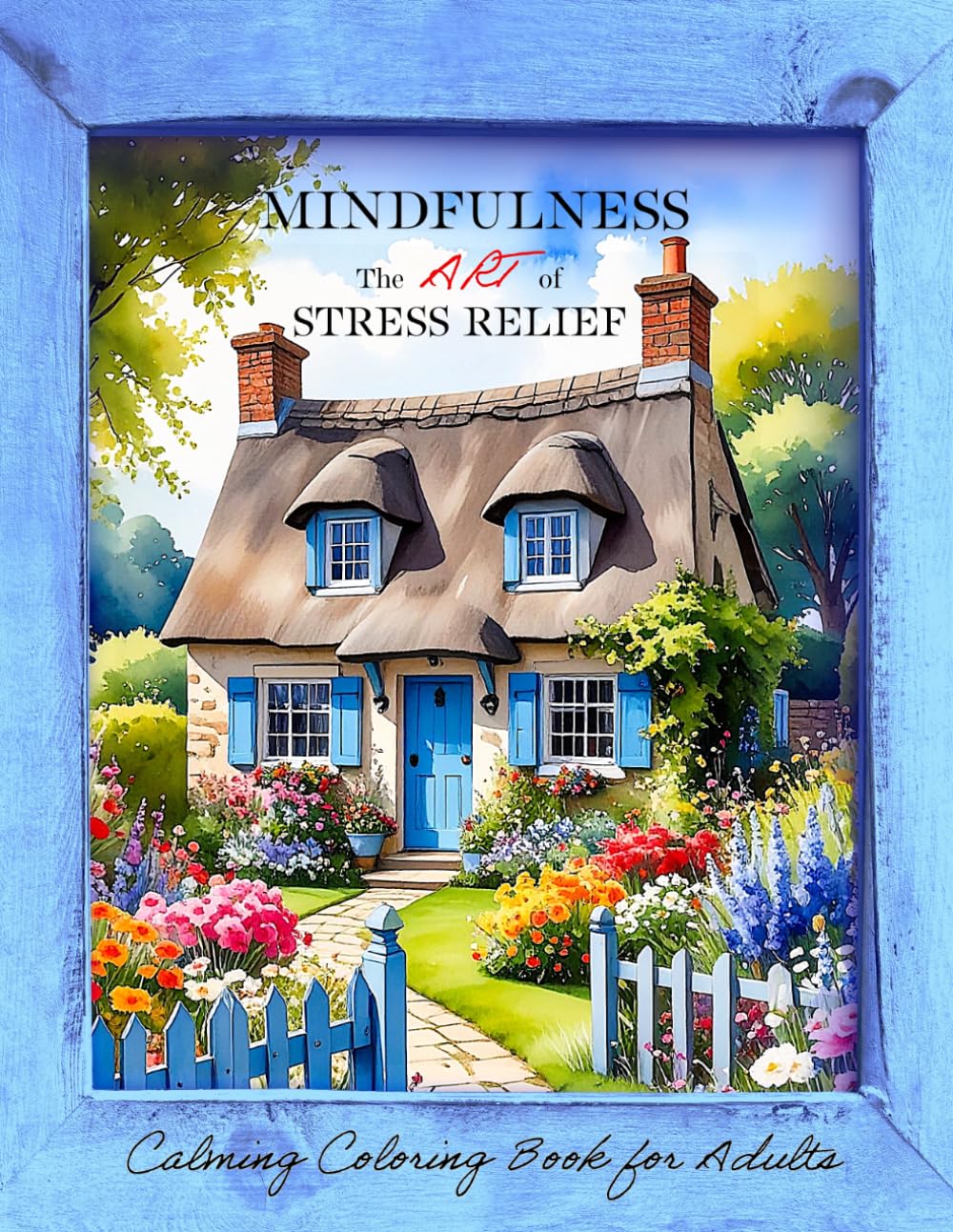 Calming and Stress Free Coloring Book For Adults: Mindfulness - The Art of Stress Relief