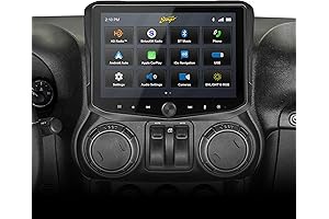 HORIZON10 10.1" Jeep Wrangler JK Wireless CarPlay/Android Auto Stereo with Off-Road Mode