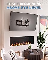 Vista 2 de Sanus - Montaje de pared inclinado premium para TVs planas de 46 a 90 pulgadas - Se separa hasta 5.7 pulgadas de la pared VLT6-B1