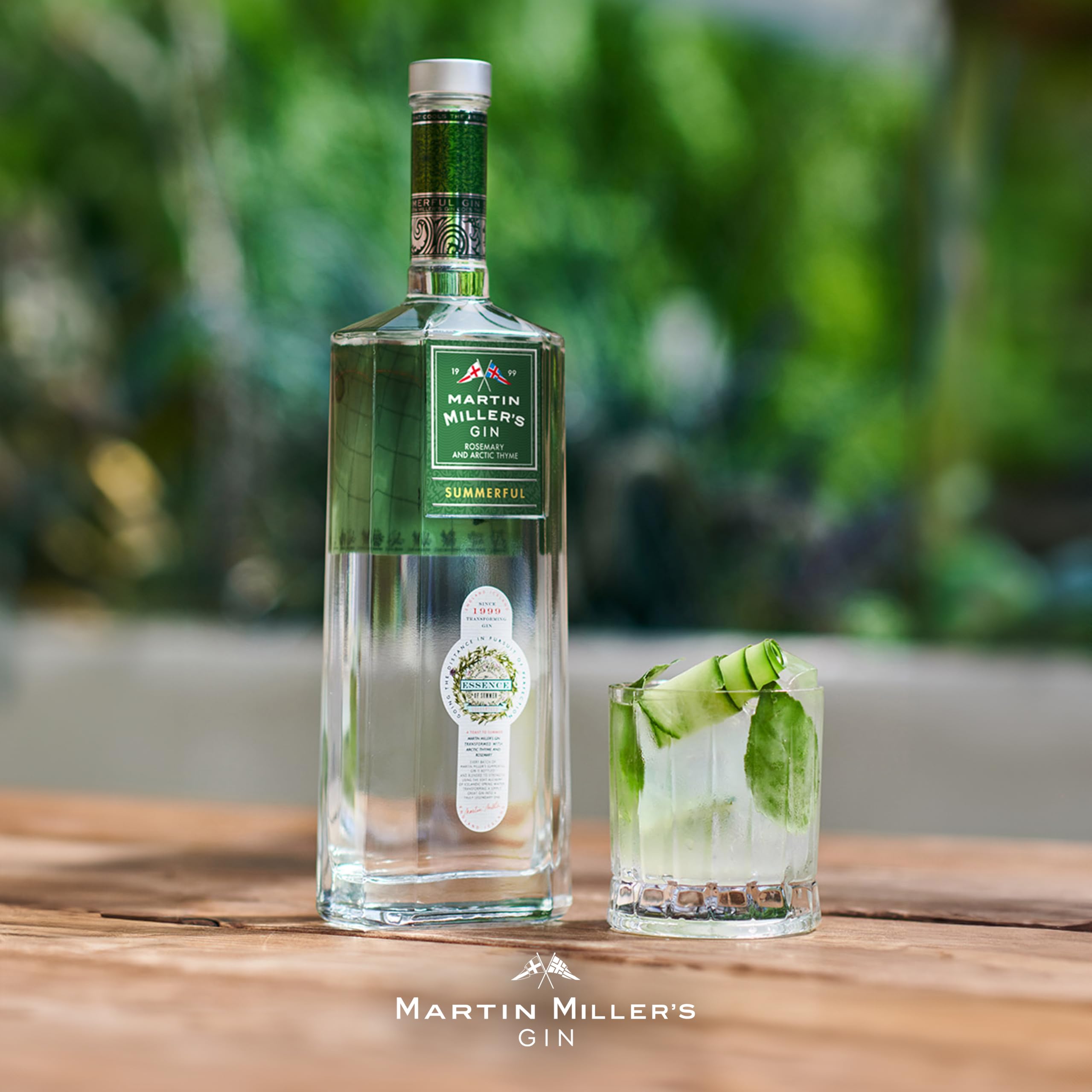 Martin Miller's WESTBOURNE Small Batch Strength Gin 45,2% Vol. 0,7l
