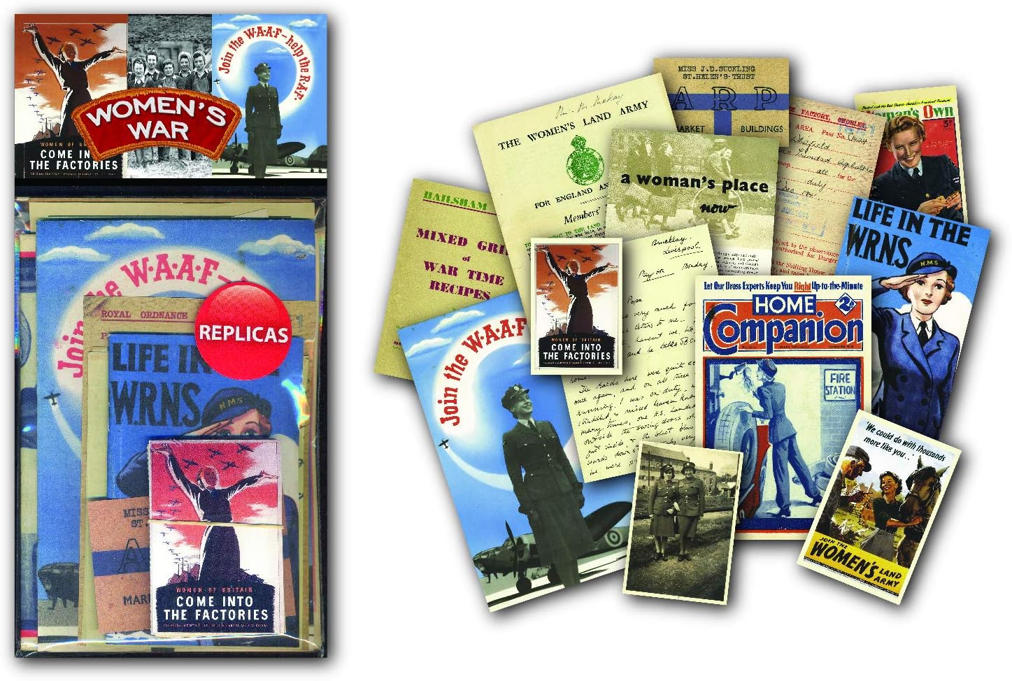 Women's War Replica Memorabilia Pack