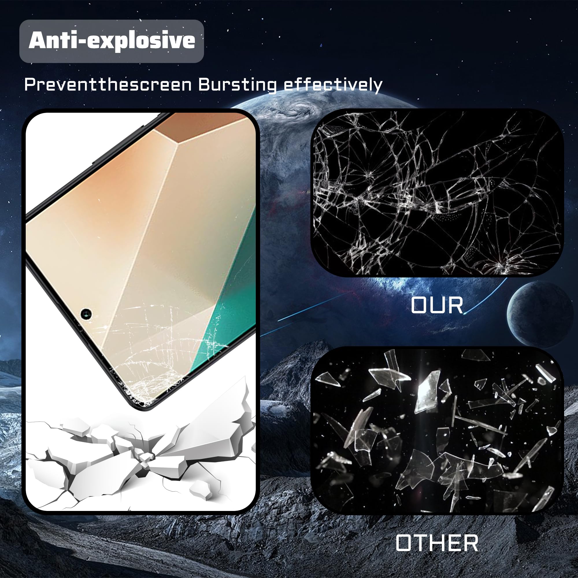 KEEPXYZ Protezione Schermo Per IPhone 12/12 Pro - Vetro Temperato 9H Antigraffio E Filtro Luce Blu