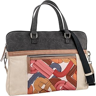 Lois – Laptop Briefcase Bag for Work Women. 15 6 Inch Computer Document Holder. Brand PU Leather 302637