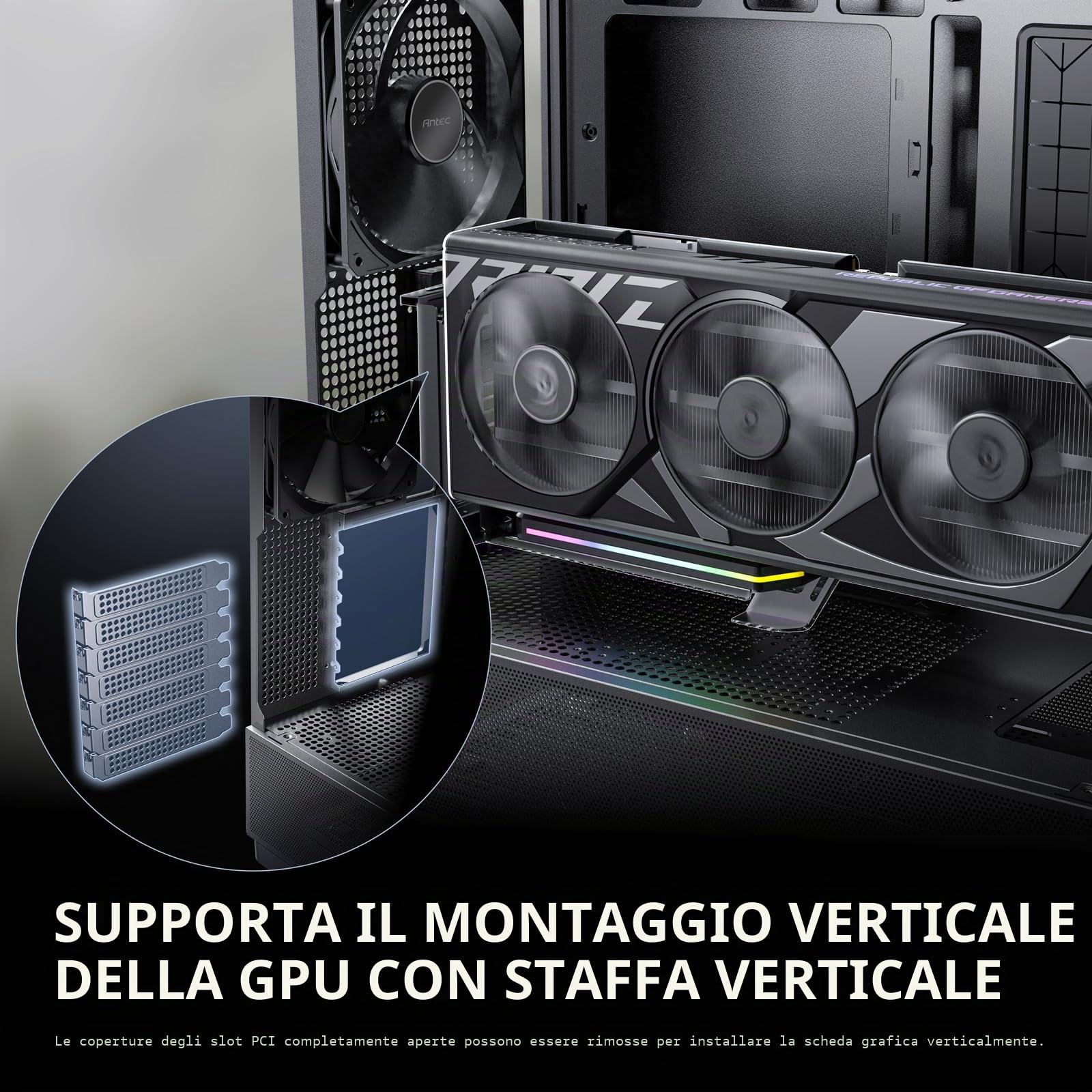 ANTEC Geh Antec FLUX Midi Tower Schwarz Retail