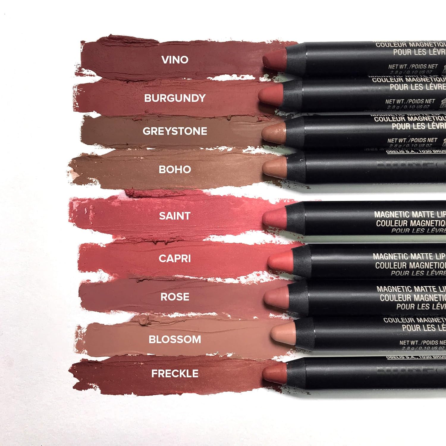 Nudestix Magnetic Matte Lip Color – 3-in-1 Long-Wear Lipstick, Lip Liner & Lip Stain Pencil | Kiss-Proof, Transfer-Proof, Lightweight Matte Formula | Clean, Cruelty-Free Lip Makeup - Image 4