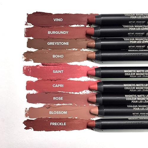 Miniatura 9 de Nudestix Color de labios magnético mate, lápiz labial + delineador de labios + tinte de labios, lápiz de maquillaje multiuso 3 en 1, pigmento de
