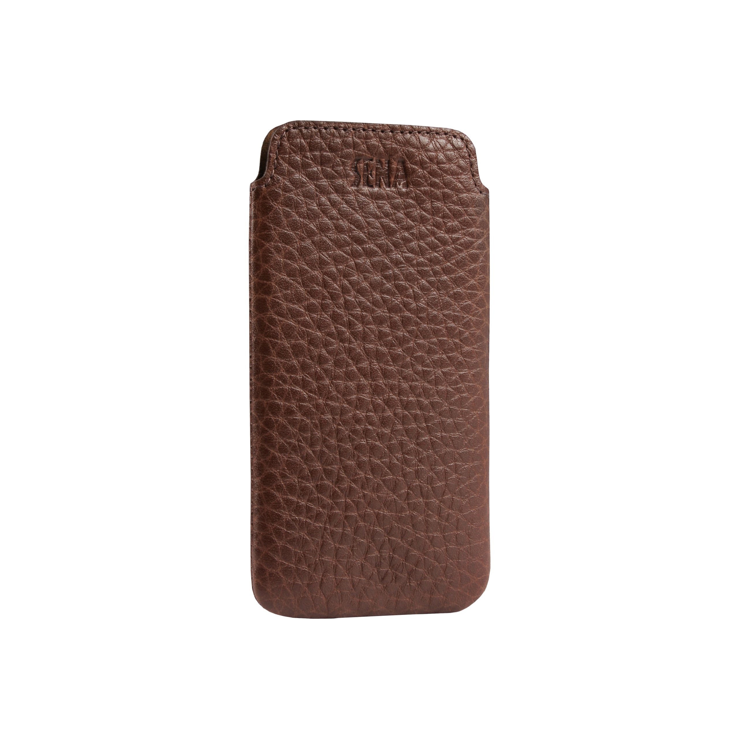 Sena 828413 Ultra Slim Leather Sleeve for iPhone 5 & 5s - 1 Pack - Retail Packaging - Brown