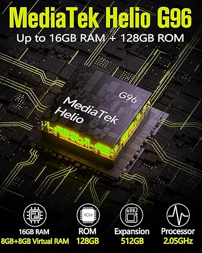 Miniatura 2 de Ulefone Armor 22 - Teléfonos celulares resistentes, 16+128 GB, cámaras duales de 64 MP+64 MP, Android 13, 6600 mAh, carga rápida de 33 W, ranura
