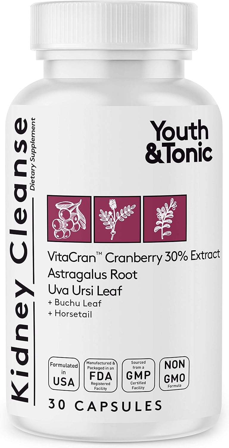 Youth & Tonic Kidney Cleanse Detox for Residual Metabolic