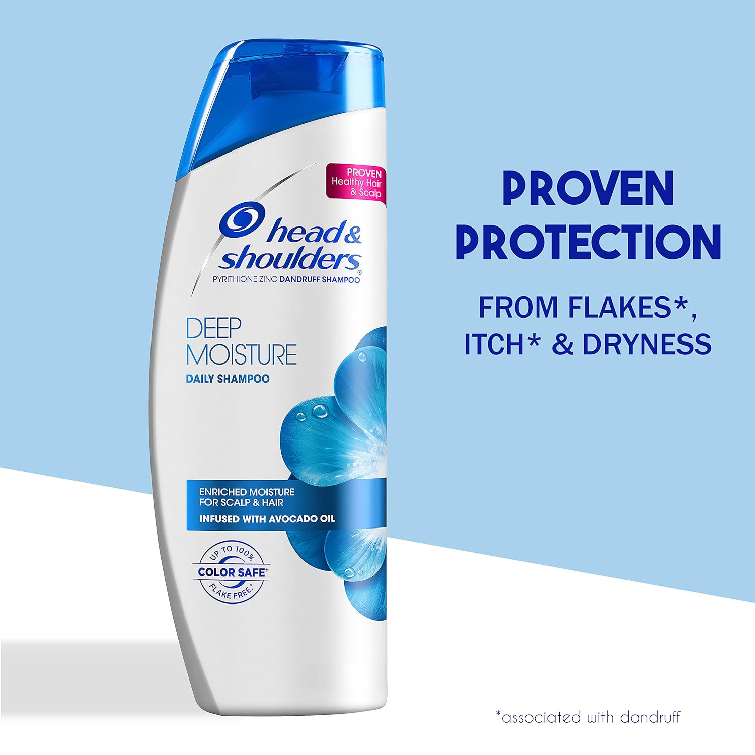 Head & Shoulders Deep Moisture Shampoo 12.8 fl oz, pack of 1