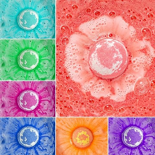 Miniatura 6 de Bombas de baño para niños con juegos de pesca sorpresa en el interior para niñas y niños, juego de regalo de 20 bombas de baño para niños, bomba de