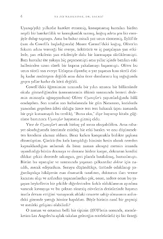 Ya Siz Nasılsınız Dr. Sacks?: Bir Oliver Sacks Portresi