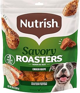 Savory Roasters Chicken Recipe Premium Dog Treats, 30 oz. Pouch (Rachael Ray)