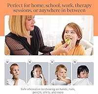 Vista 5 de ARK Grabber - Herramienta sensorial para masticar, juguetes sensoriales para niños y adultos, para autismo, TDAH, SPD, ansiedad, herramientas