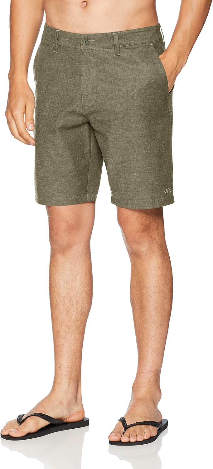 RVCA Men's Back in Hybrid Short: Clothing