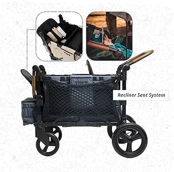 Amazon.com : Keenz XC EVO - Luxury 2 Passenger Stroller Wagon for