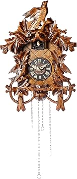 Engstler Battery-Operated Cuckoo Clock - Full Size - 14" H x 10" W x 6" D