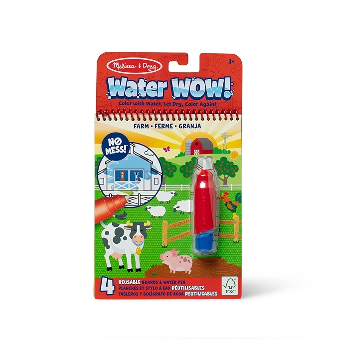 Melissa & Doug 水画乐园农场版儿童水绘本