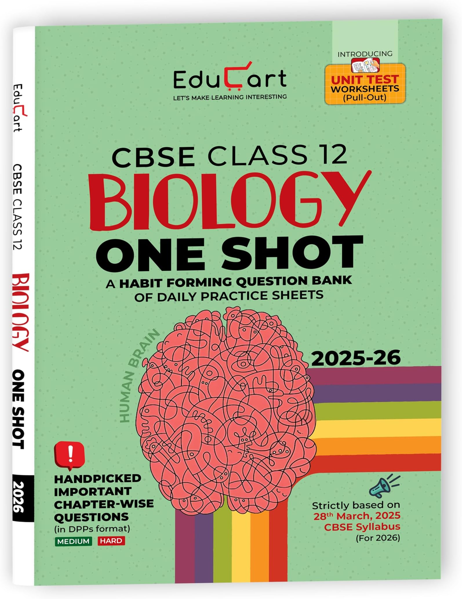 Educart Cbse Class 12 Biology One Shot Question Bank 2026 | Desertcart UAE