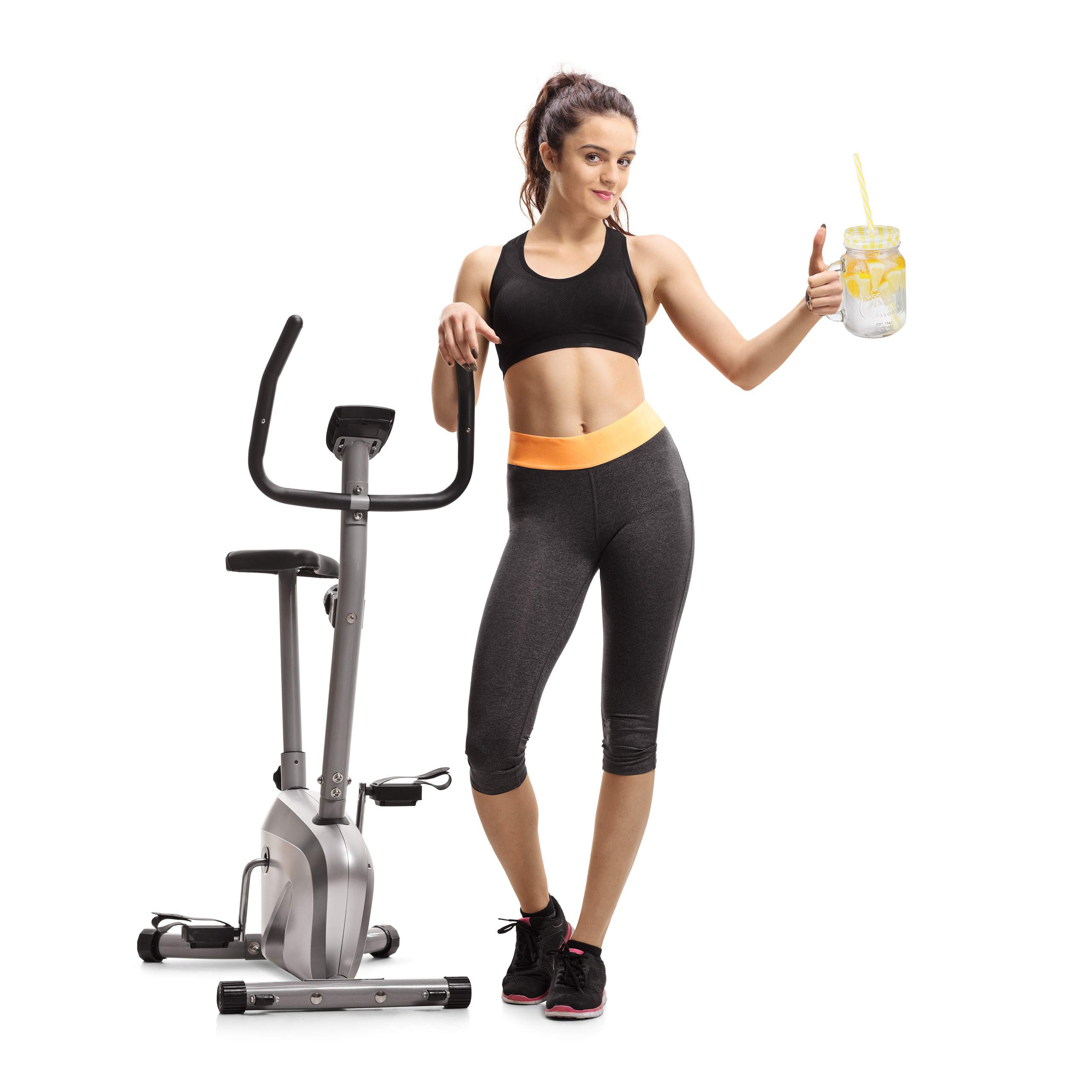 Relaxdays 64 x szklanka do picia ze słomką, 400 ml, wys. x szer. x gł.: 13 x 10,5 x 15 cm, pokrywki z uchwytem, zestaw szklanek do napojów lodowych, kolorowe