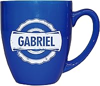 Vista 11 de My Personal Memories Taza de café con leche y taza de té con monograma personalizada, personalizada y grabada (rojo)