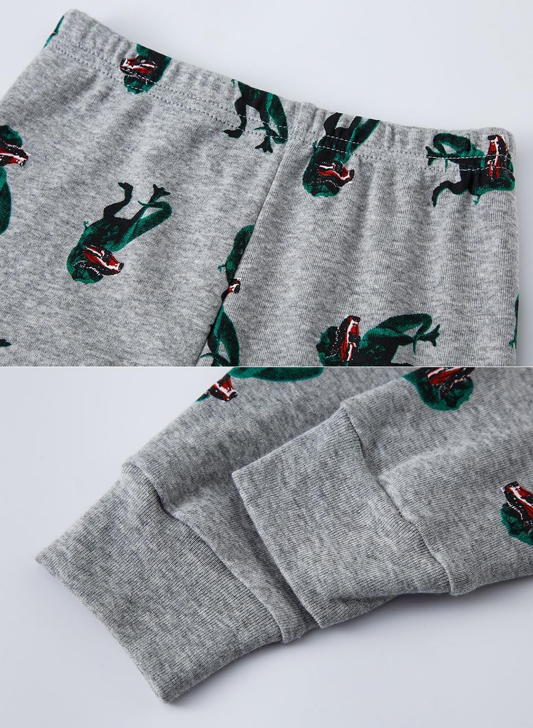 Cotton 4 Piece Pajamas Boys Long Sleeve Sets Toddler Boys Pjs Kids Sleepwear Sets - Image 5