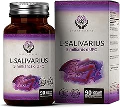 EN Lactobacillus Salivarius Probiotic | 90 High Content Lactobacillus Salivarius Capsules - 5 Billion CFU Probiotics L-Salivarius per Capsule | Non-GMO Gluten Free Allergen Free