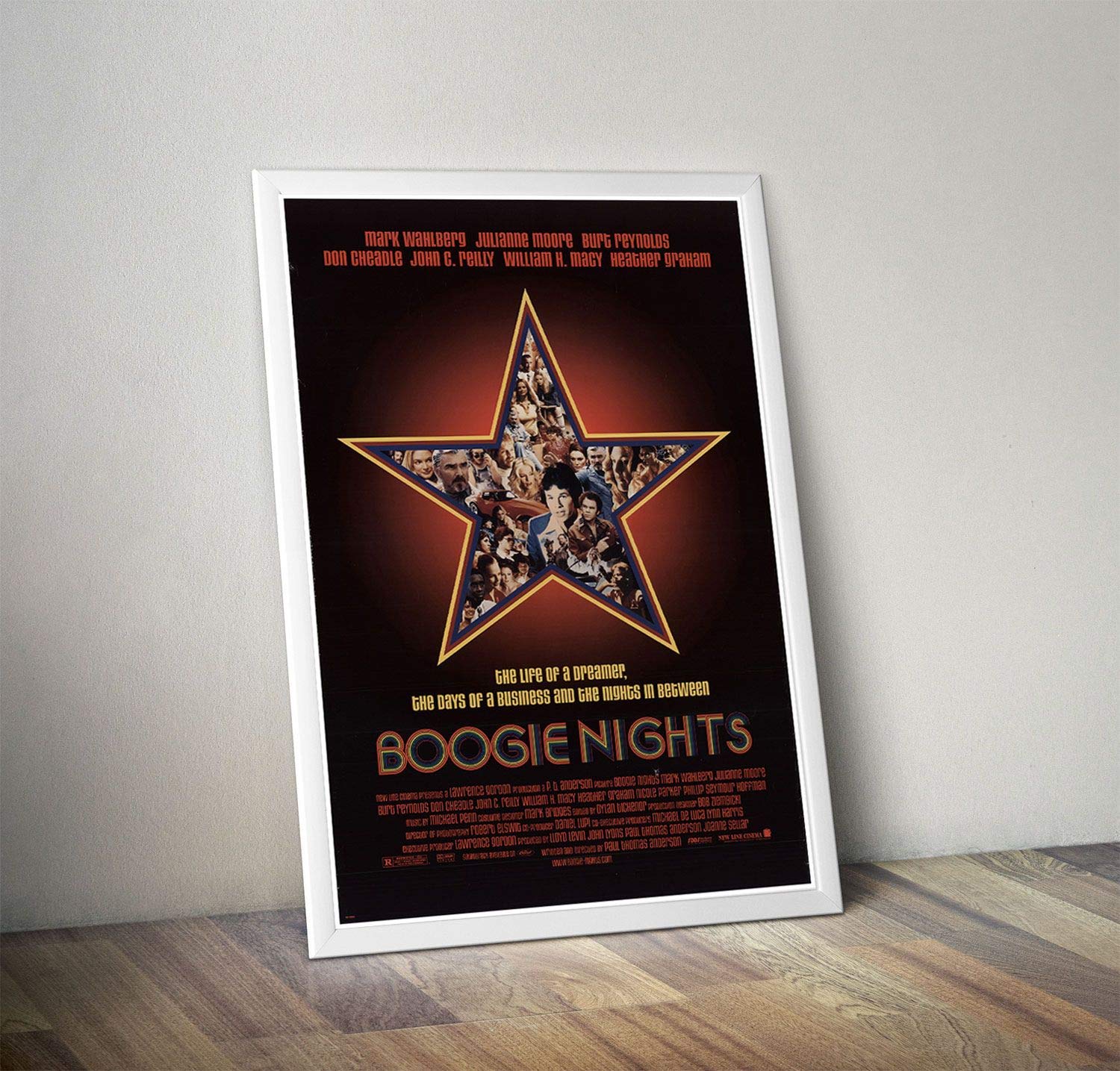 90s デッドストック BOOGIE NIGHTS 大判ポスター Boogie Nights Movie