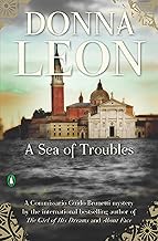 Cover of A Sea of Troubles (Commissario Brunetti Book 10)