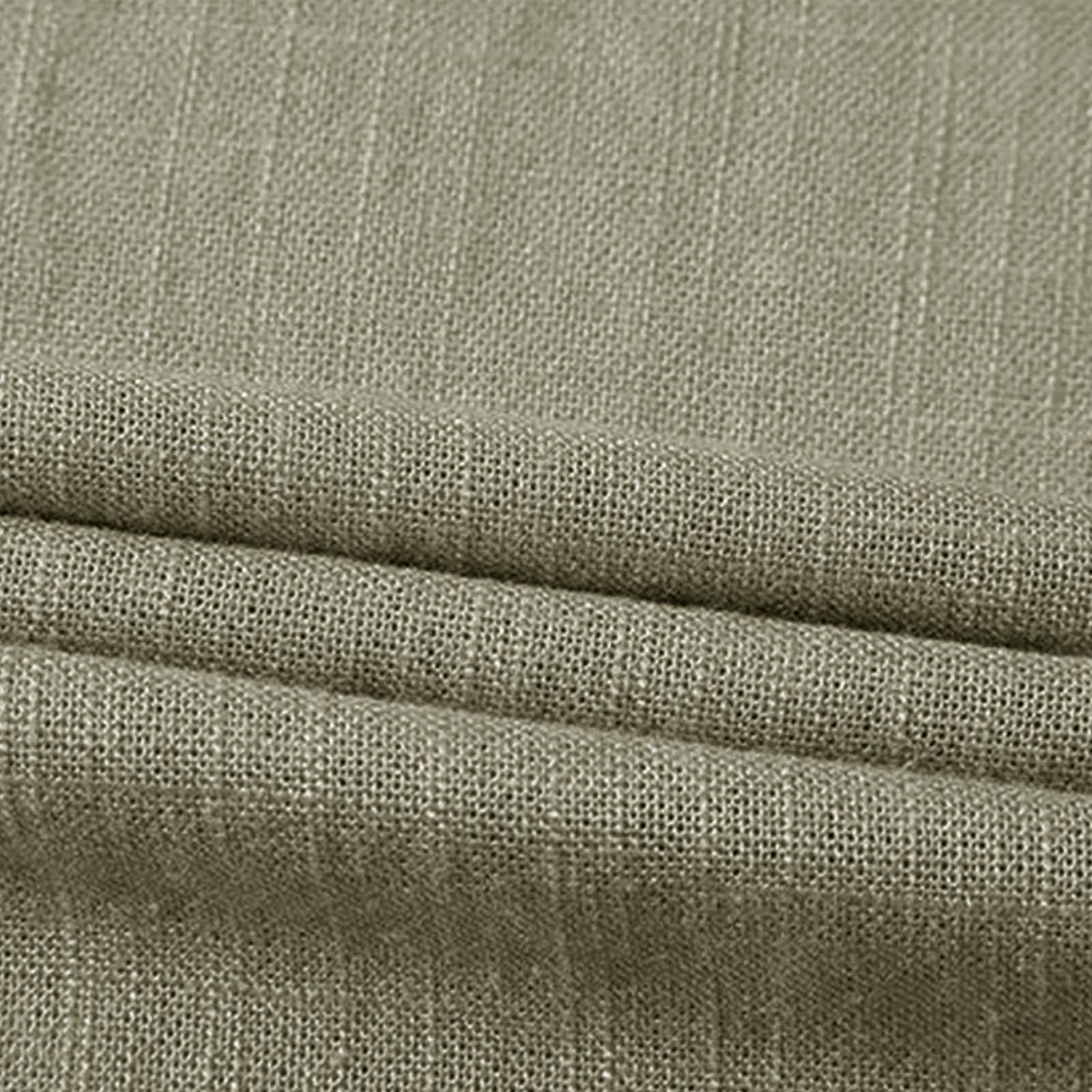 2025 – Gilet d'été fin en lin pour hommes, col en V, grande taille, costume à manches longues