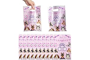 Puppy Party Favor Bags Dog Themed Candy Treat Gift Goody Bags