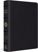 ESV Wide Margin Reference Bible, Red Letter (Top Grain Leather, Black): Holy Bible, English Standard Version