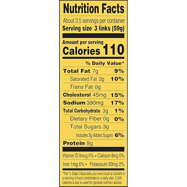 Applegate Farms Maple Chicken Breakfast Sausage Links, 7 OZ 4