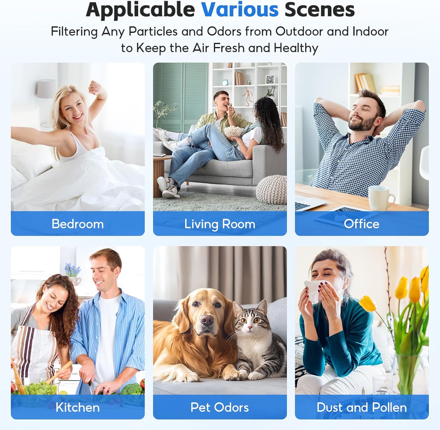 Filter Q–1712-0123-00 For Winix 5510/5520 Air Purifier Filter, Replacement for Large Room Up to 1881 Ft²/Hr, HEPA Filter+Activated Carbon Filter for Pet Dander, Smoke, Dust, Pollen - Image 8