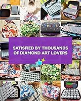 Amazon.co.jp: ARTDOT 120スロットストレージコンテナ ダイヤモンド