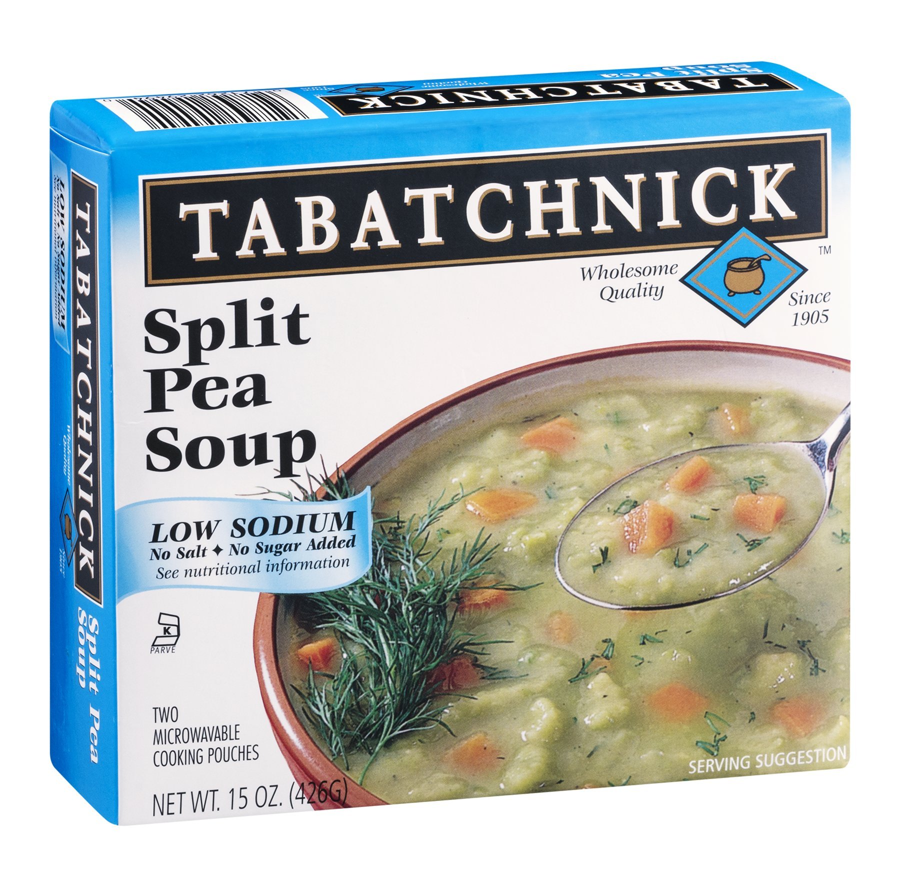 Tabatchnick No Salt Split Pea Soup 15 Ounce