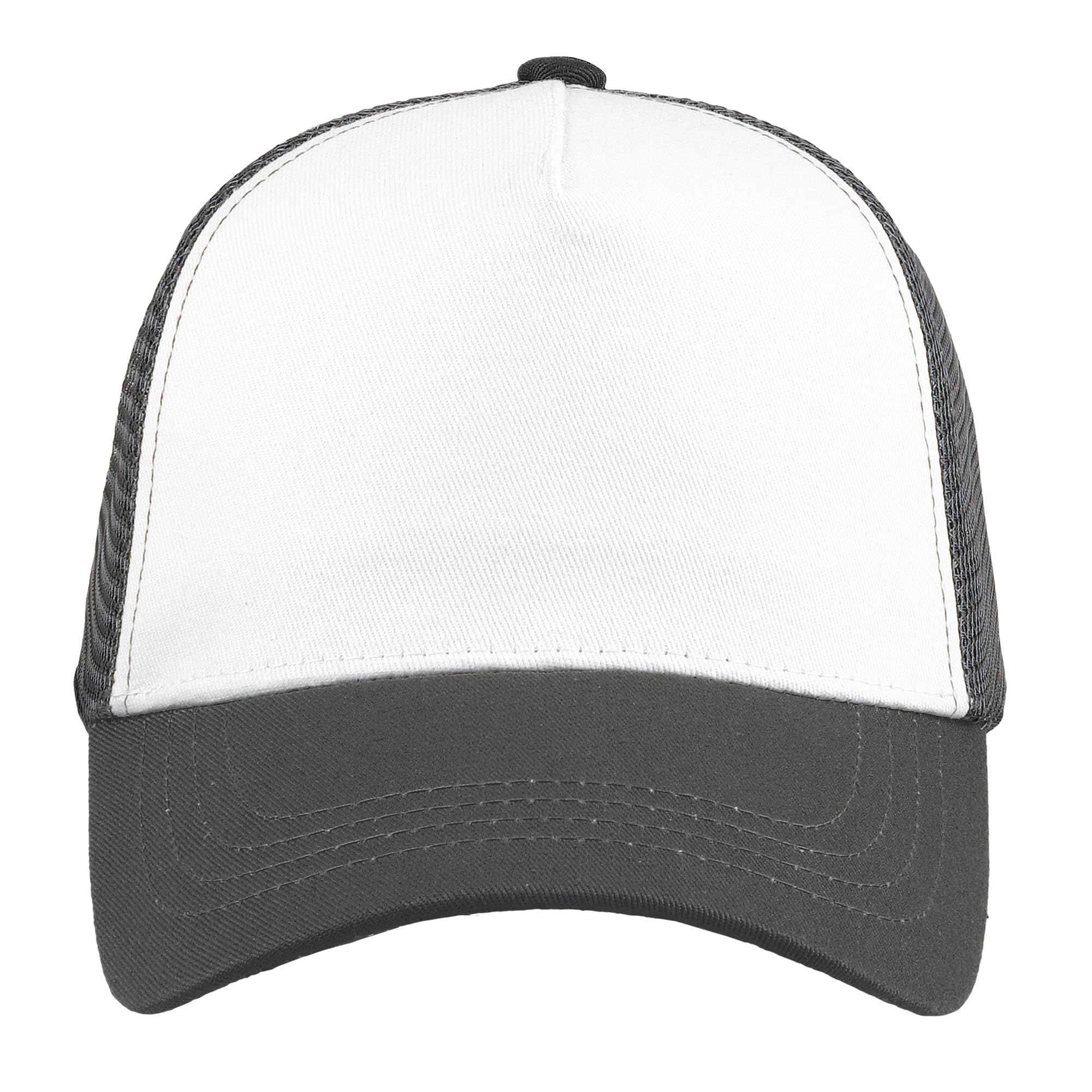 Falari Cappellino da baseball in rete a 5 pannelli, cappello da camionista, design strutturato, in cotone, taglia regolabile