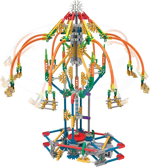 K'NEX Education - STEM Explorations: Swing Ride Building Set 2 Pieces, STEM Learning Ages 8+