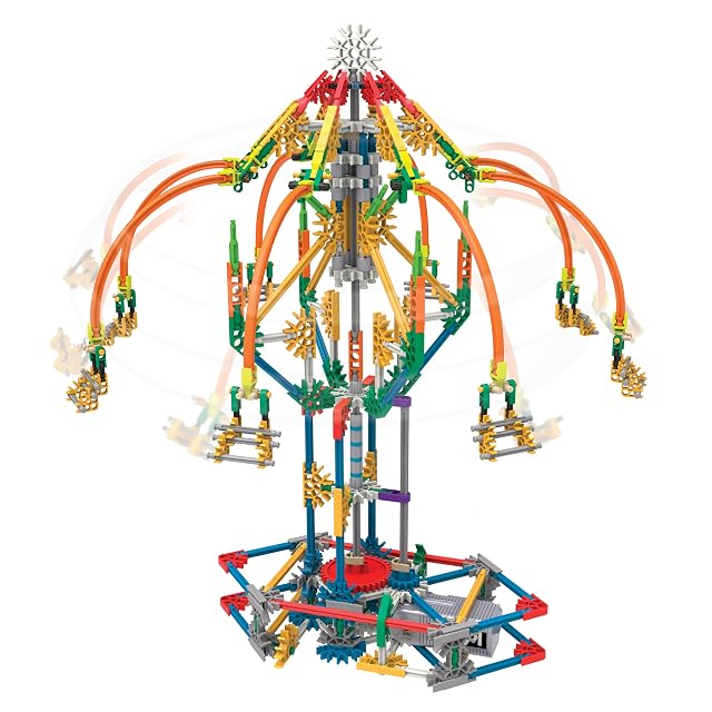 Foto 2 de 6 de K'Nex 77077 K’NEX STEM Explorations Swing Ride Building Set for Ages 8+ Engineering Education Toy, 486 Pieces