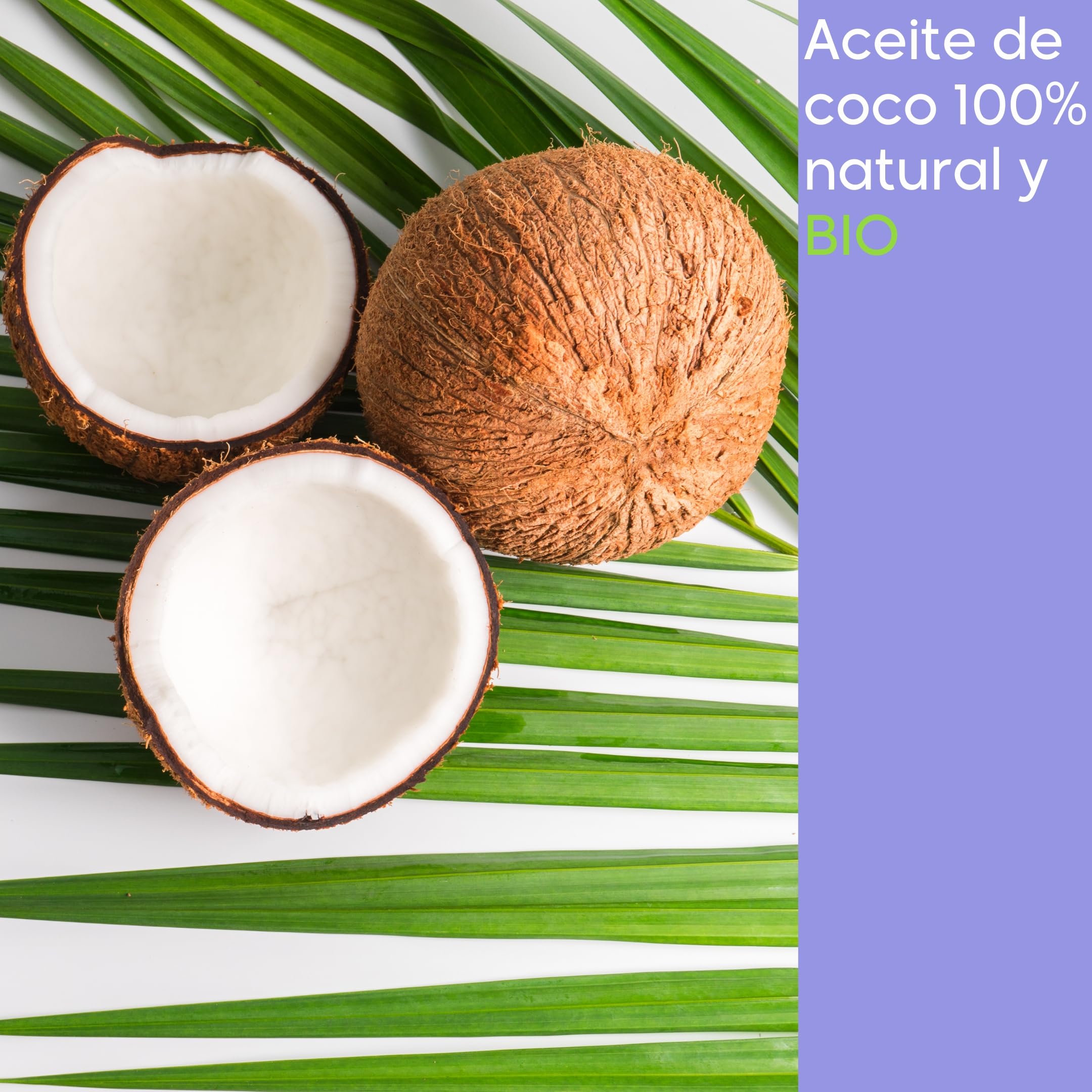 Aceite de Coco organico - Virgen extra - 1000ml